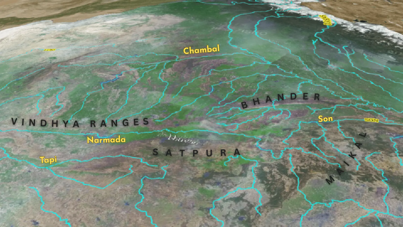 different regions of madhya pradesh